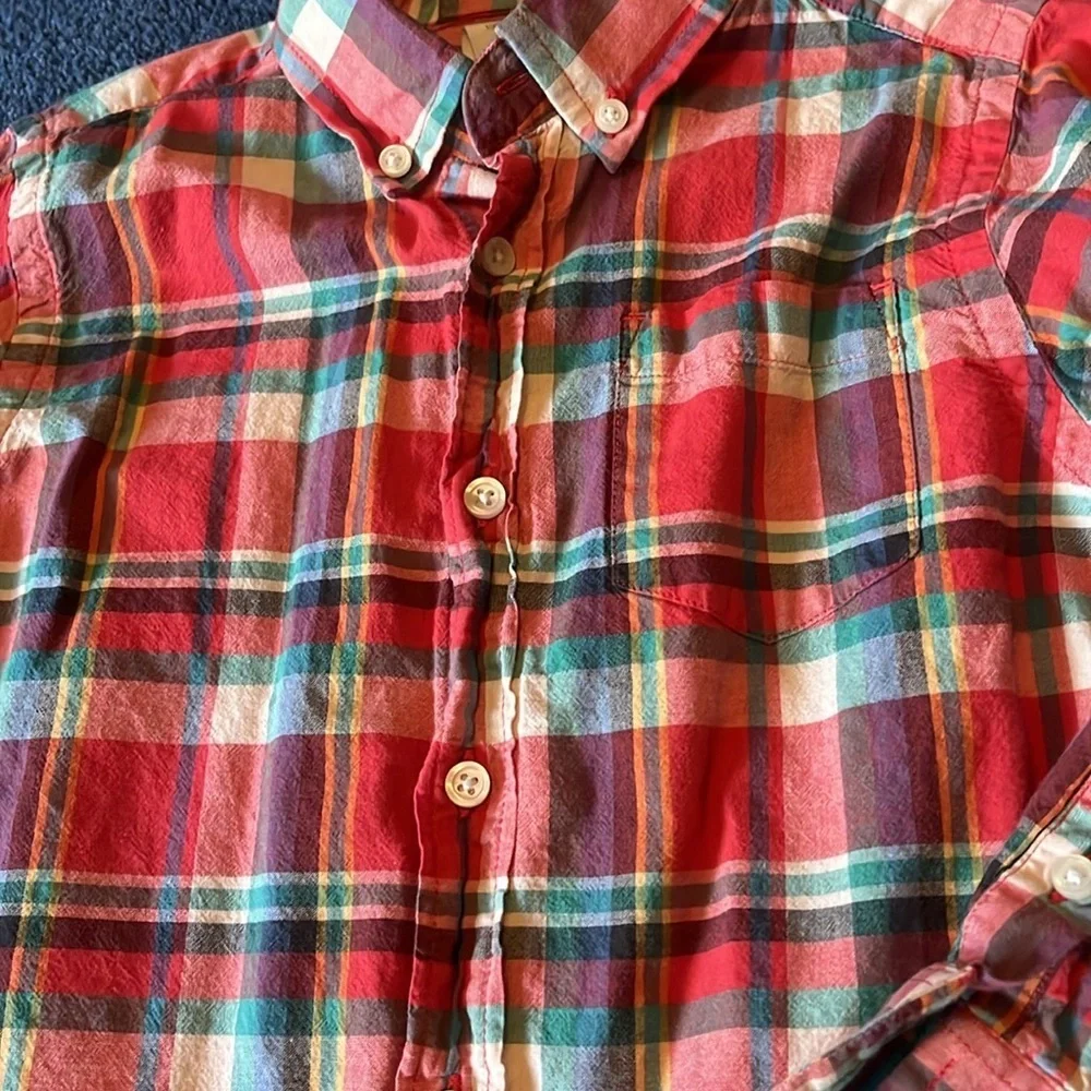 Crewcuts plaid shirt